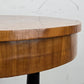 BIEDERMEIER TISCH rund holz schwarz antik vintage Couchtisch beistelltisch