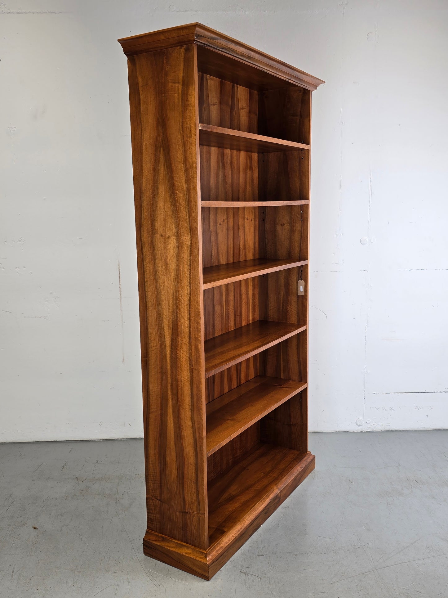 VINTAGE BÜCHERREGAL regal nussbaum holz schrank bücher Bibliothek antik