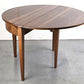 DEMI-LUNE TISCH beistelltisch nussbaum holz antik esstisch küche biedermeier
