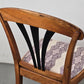 BIEDERMEIER STÜHLE stuhl muster bezug holz antik vintage esszimmer küche