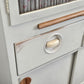 MUSTERRING KÜCHENSCHRANK büffet vintage weiß vitrine schrank mid century