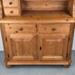VINTAGE BÜFFET vollholz schrank vitrine küchenschrank holz bauerschrank buffet