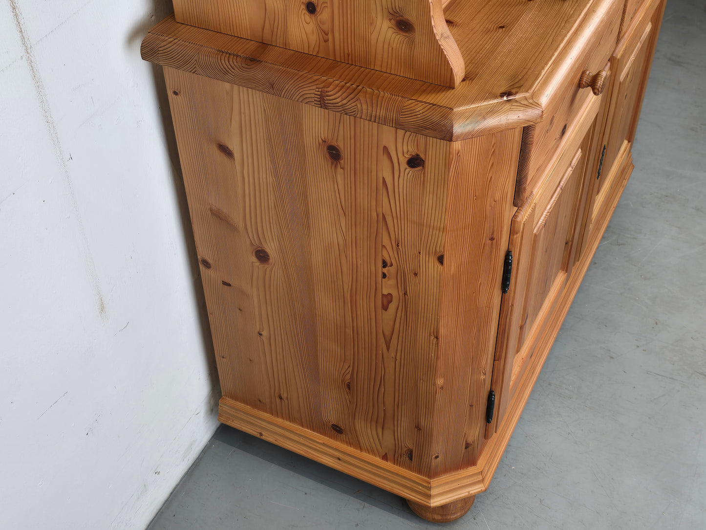 VINTAGE BÜFFET vollholz schrank vitrine küchenschrank holz bauerschrank buffet