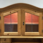 VINTAGE BÜFFET vollholz schrank vitrine küchenschrank holz bauerschrank buffet