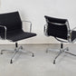 VITRA EAMES STUHL schwarz ea108 bürostuhl Alu chair sessel schwarz Besprechnungsraum Designerstuhl