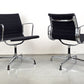 VITRA EAMES STUHL schwarz ea108 bürostuhl Alu chair sessel schwarz Besprechnungsraum Designerstuhl