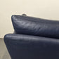 VINTAGE SESSEL leder blau lounge chair tv stuhl designer