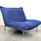 LIGNE ROSET SESSEL sofa couch CALIN vintage pascal mourgue blau sitzsack