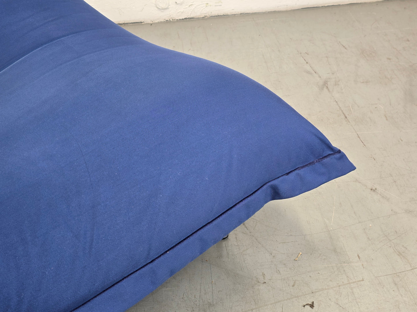 LIGNE ROSET SESSEL sofa couch CALIN vintage pascal mourgue blau sitzsack