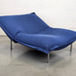 LIGNE ROSET SESSEL sofa couch CALIN vintage pascal mourgue blau sitzsack