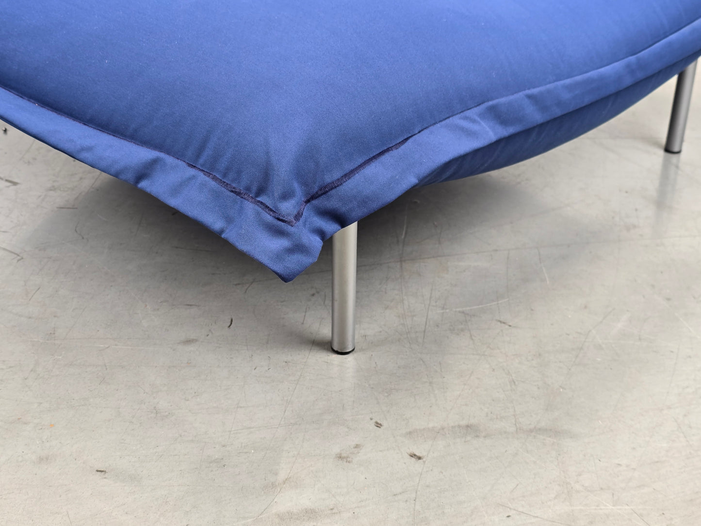 LIGNE ROSET SESSEL sofa couch CALIN vintage pascal mourgue blau sitzsack