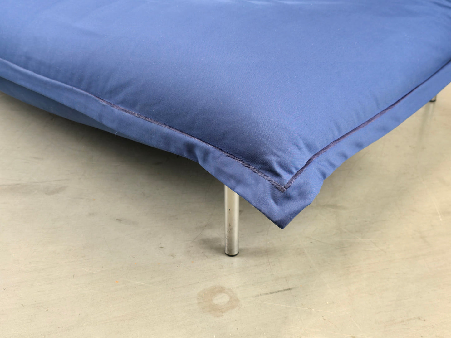 LIGNE ROSET SOFA 2er couch CALIN vintage pascal mourgue blau sitzsack sessel