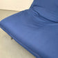 LIGNE ROSET SOFA 2er couch CALIN vintage pascal mourgue blau sitzsack sessel