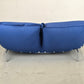 LIGNE ROSET SOFA 2er couch CALIN vintage pascal mourgue blau sitzsack sessel