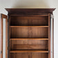 ANTIK VITRINENSCHRANK vitrine holz eiche bücher regal Bibliothek englisch herrenzimmer vintage