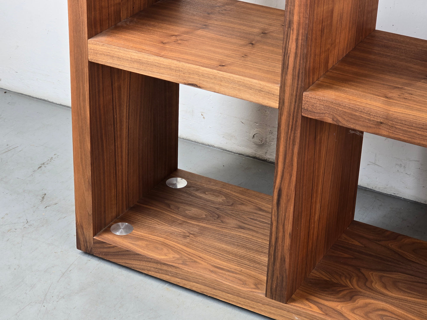 NUSSBAUM REGAL raumteiler würfel holz designer schrank bücher