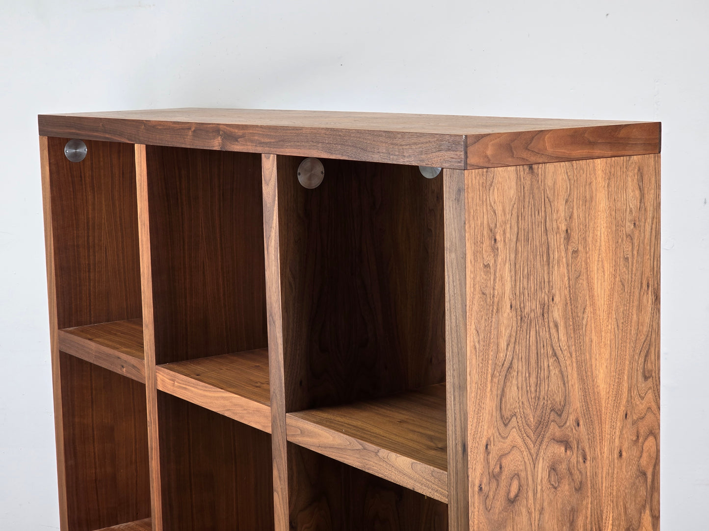 NUSSBAUM REGAL raumteiler würfel holz designer schrank bücher