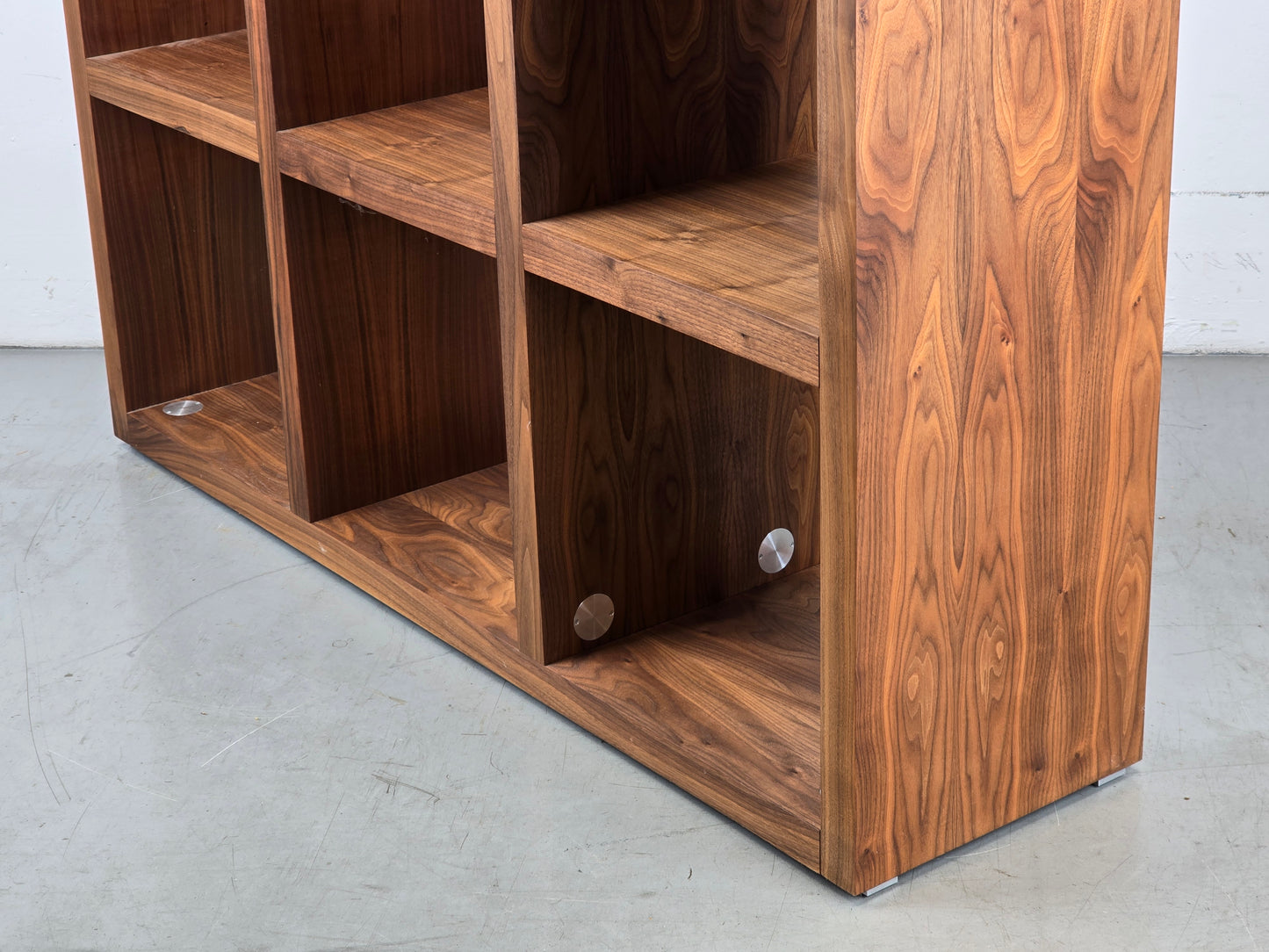 NUSSBAUM REGAL raumteiler würfel holz designer schrank bücher