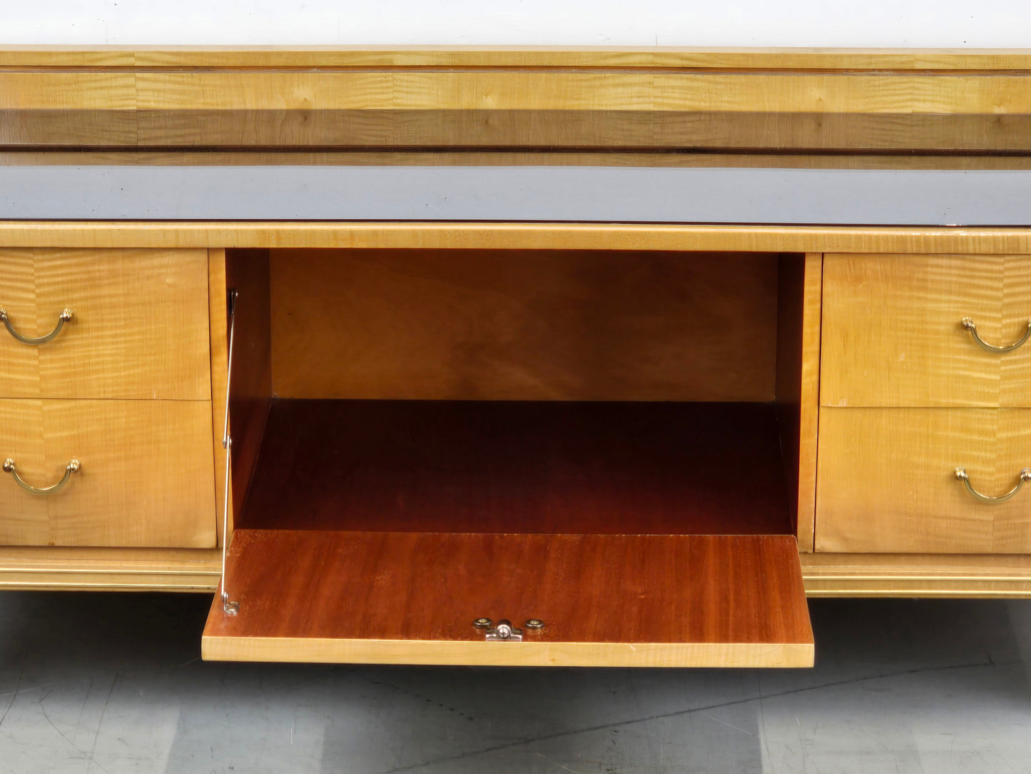 MID CENTURY SIDEBOARD lowboard kommode holz vintage 50er Jahre