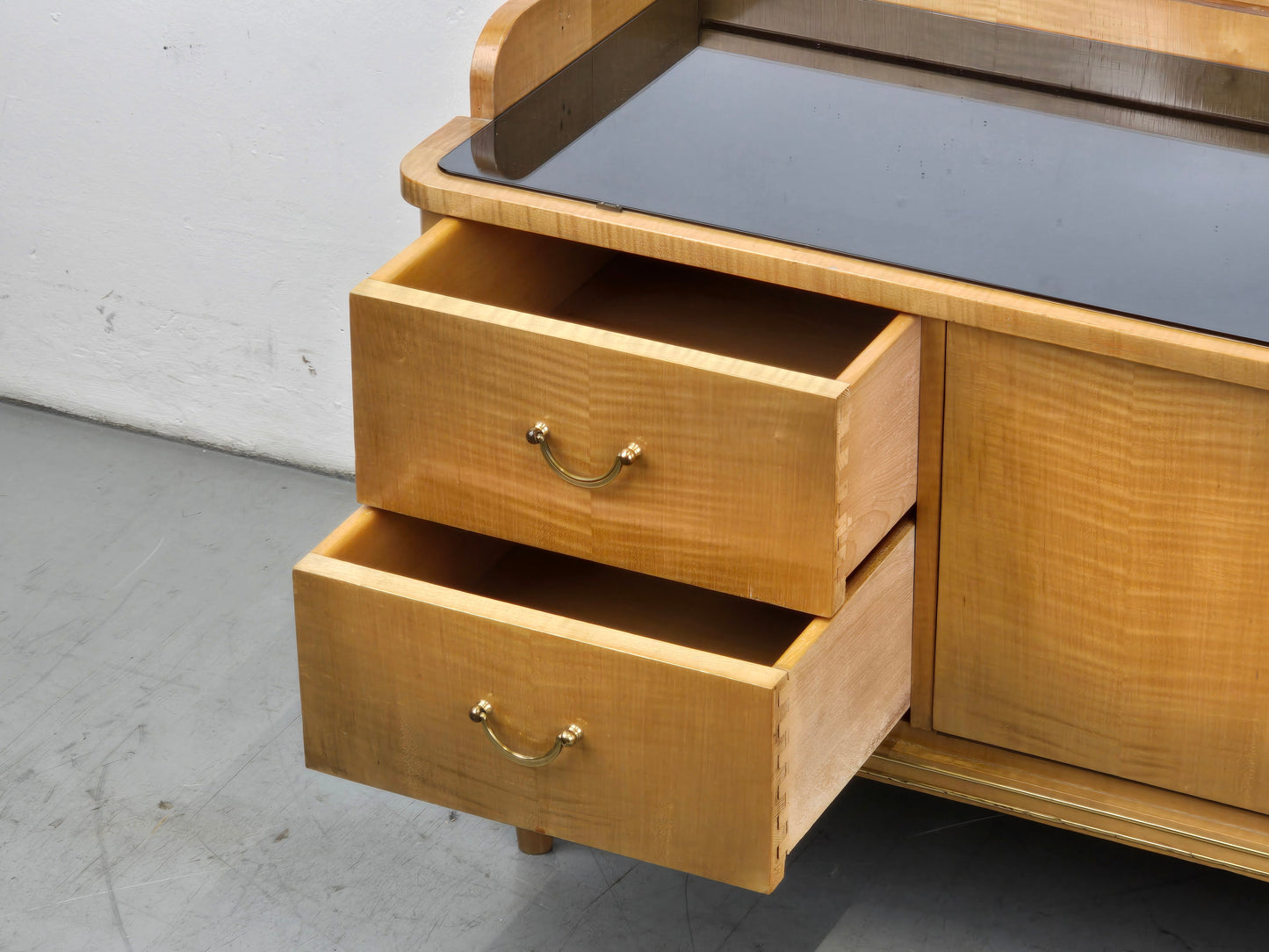 MID CENTURY SIDEBOARD lowboard kommode holz vintage 50er Jahre