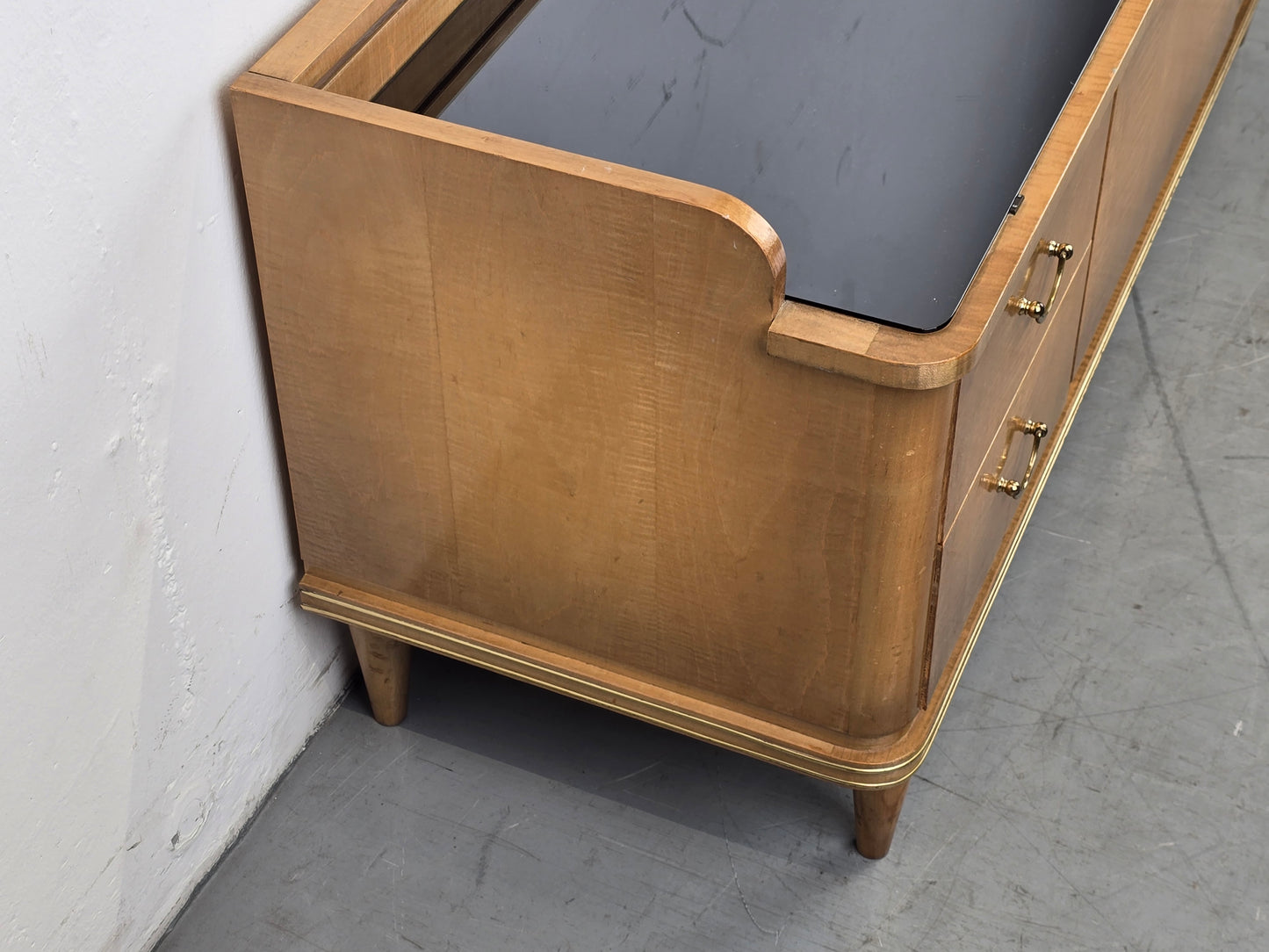 MID CENTURY SIDEBOARD lowboard kommode holz vintage 50er Jahre
