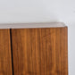 MID CENTURY HIGHBOARD kommode sideboard holz vintage nussbaum 60s