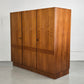 MID CENTURY HIGHBOARD kommode sideboard holz vintage nussbaum 60s