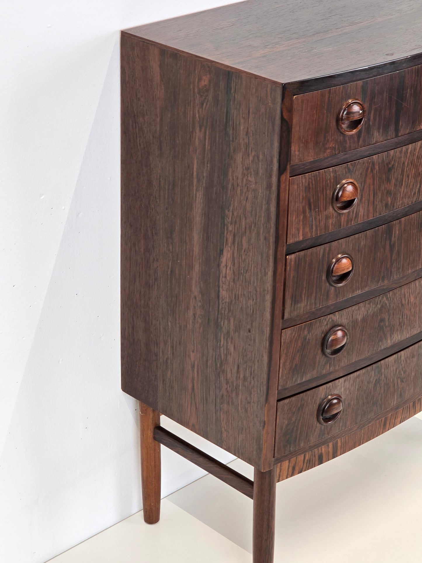 KAI KRISTIANSEN KOMMODE palisander vintage mid century holz schubladen kommödchen