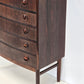 KAI KRISTIANSEN KOMMODE palisander vintage mid century holz schubladen kommödchen