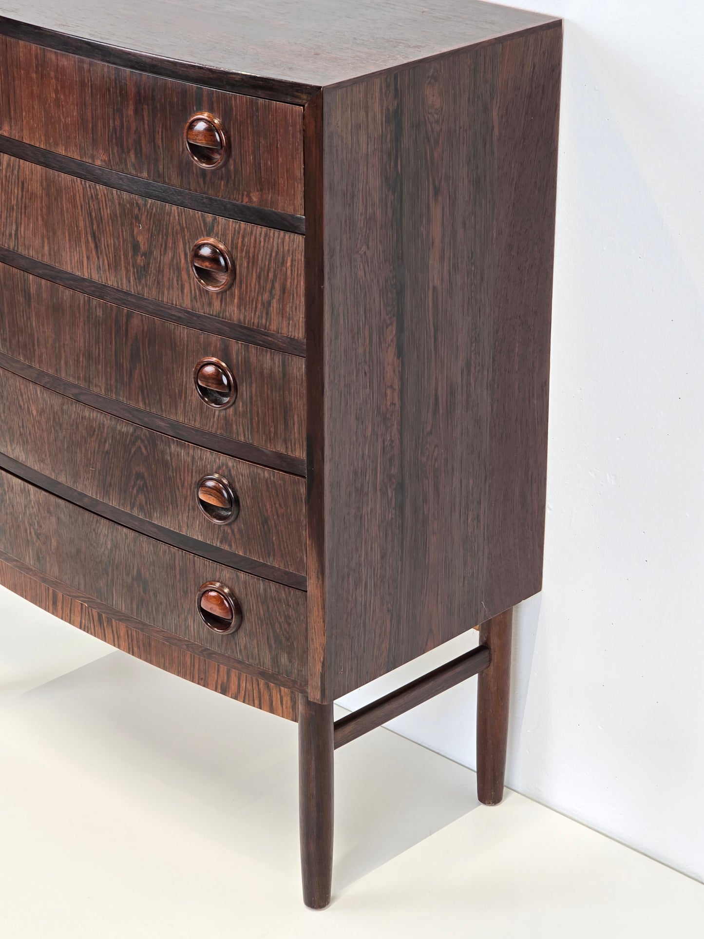 KAI KRISTIANSEN KOMMODE palisander vintage mid century holz schubladen kommödchen