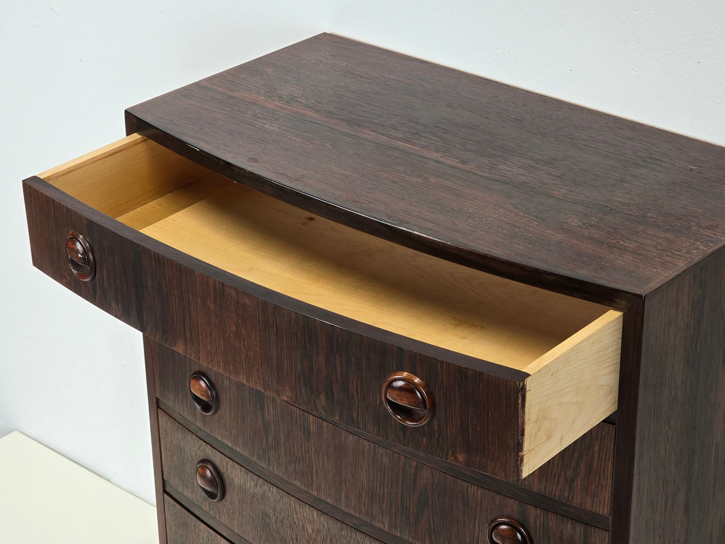 KAI KRISTIANSEN KOMMODE palisander vintage mid century holz schubladen kommödchen