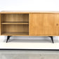 MUSTERRING SIDEBOARD vintage kommode tv board low holz rüster mid century vitrine
