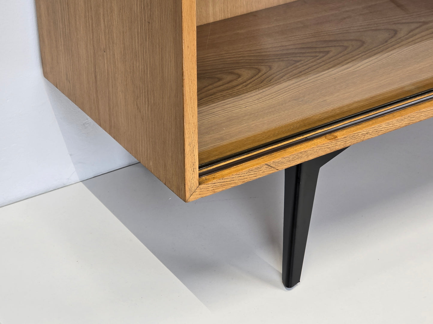 MUSTERRING SIDEBOARD vintage kommode tv board low holz rüster mid century vitrine