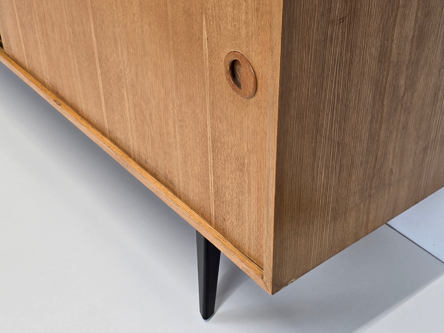 MUSTERRING SIDEBOARD vintage kommode tv board low holz rüster mid century vitrine