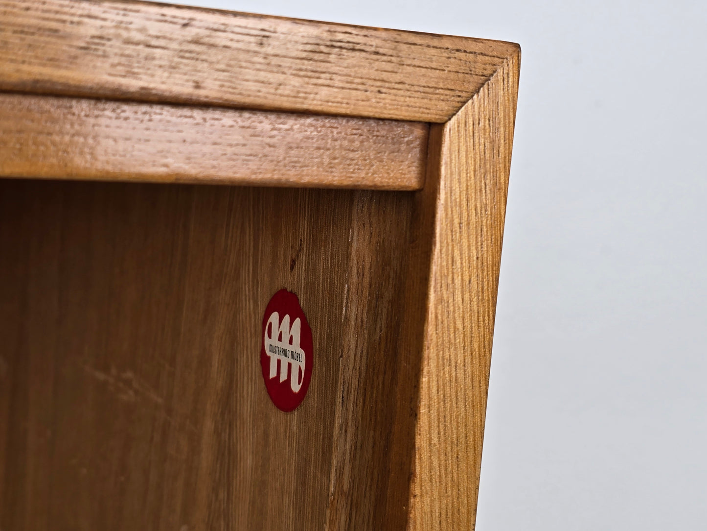 MUSTERRING SIDEBOARD vintage kommode tv board low holz rüster mid century vitrine