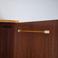 MID CENTURY KLEIDERSCHRANK schrank rüster holz vintage 1960er 60s