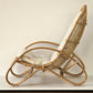 VINTAGE RATTAN SESSEL mid century tv stuhl relax designer boho