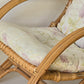 VINTAGE RATTAN SESSEL mid century tv stuhl relax designer boho