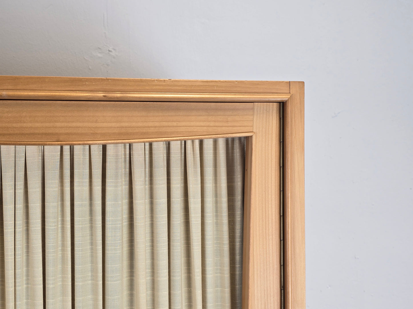 MID CENTURY KLEIDERSCHRANK schrank rüster holz vintage 1960er 60s