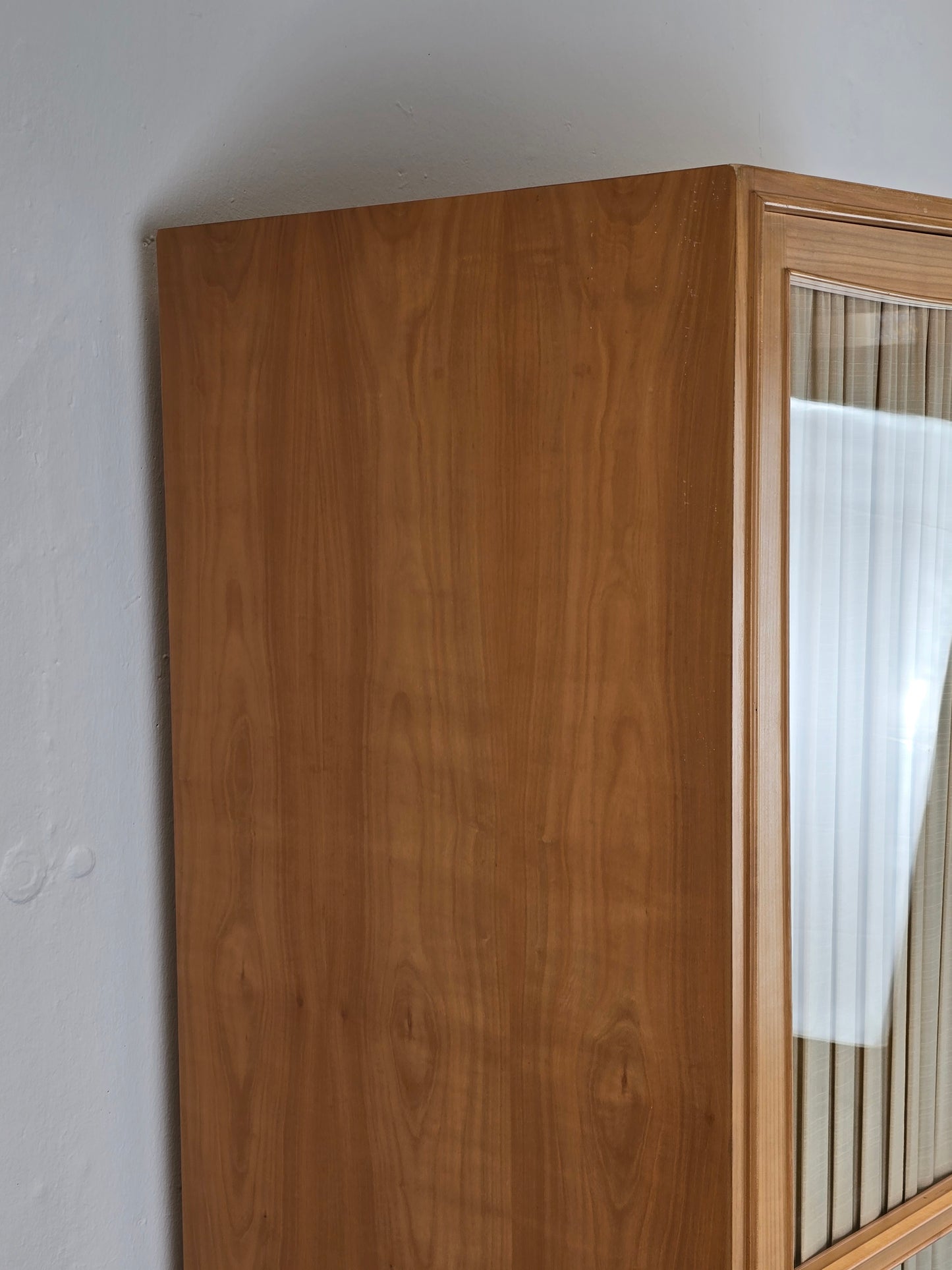 MID CENTURY KLEIDERSCHRANK schrank rüster holz vintage 1960er 60s