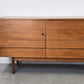 MID CENTURY SIDEBOARD nussbaum holz kommode tv vintage 1960er