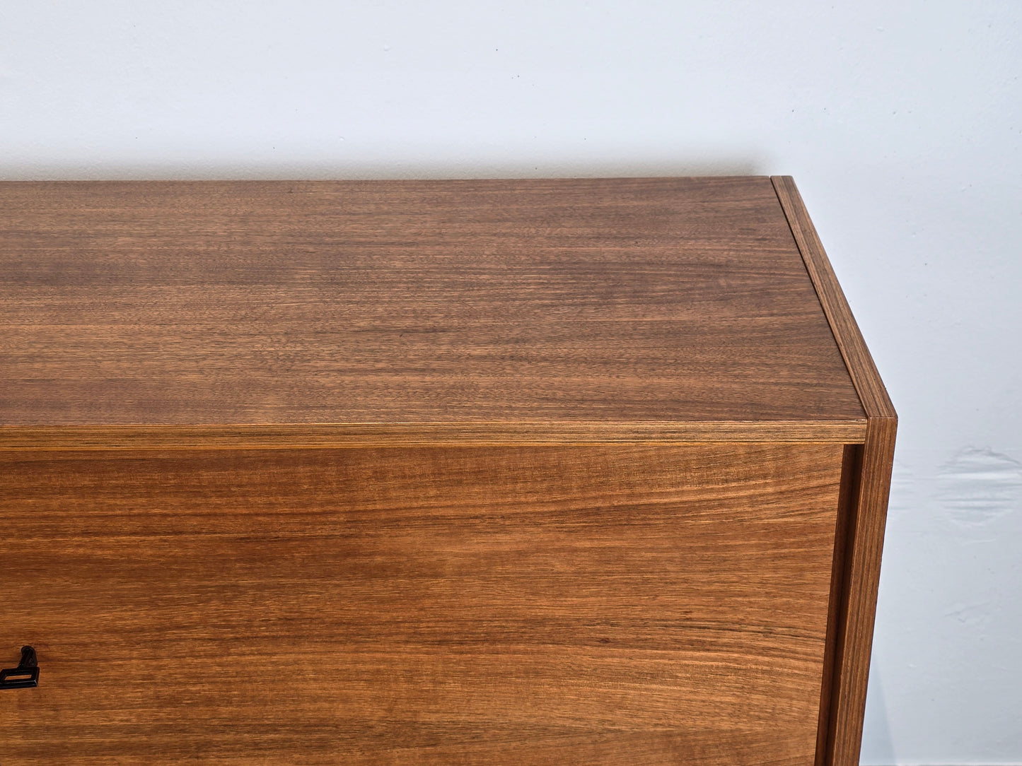 MID CENTURY SIDEBOARD nussbaum holz kommode tv vintage 1960er