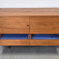 MID CENTURY SIDEBOARD nussbaum holz kommode tv vintage 1960er
