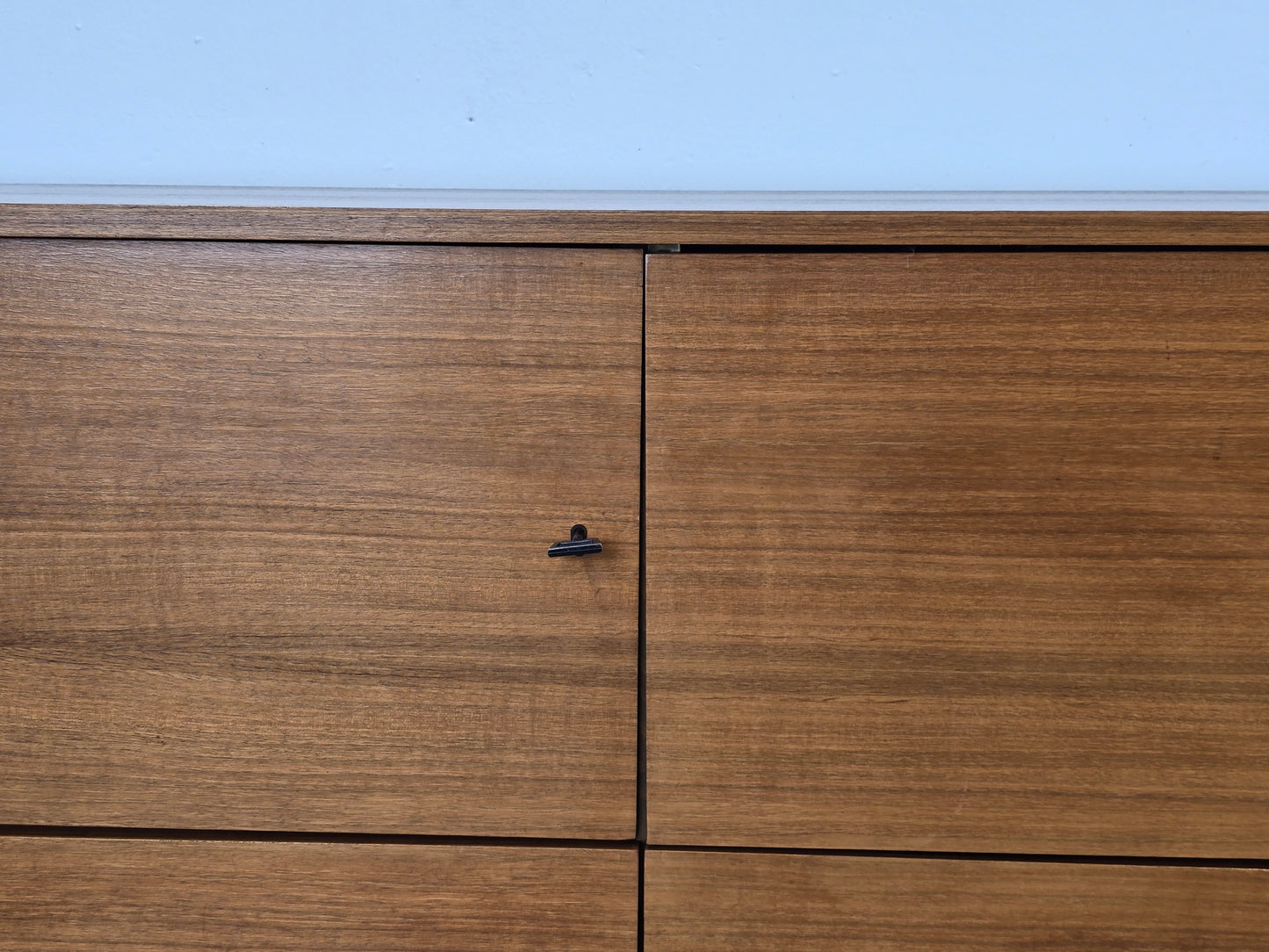MID CENTURY SIDEBOARD nussbaum holz kommode tv vintage 1960er