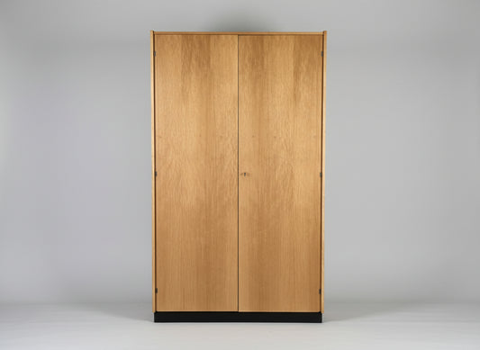 VINTAGE KLEIDERSCHRANK holz schrank rüster 1960er mid century