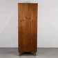 VINTAGE KLEIDERSCHRANK holz schrank nussbaum schmal 1960er mid century