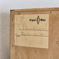 VINTAGE KLEIDERSCHRANK holz schrank nussbaum schmal 1960er mid century