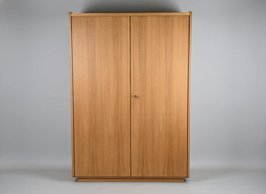 VINTAGE KLEIDERSCHRANK holz schrank rüster 1960er mid century