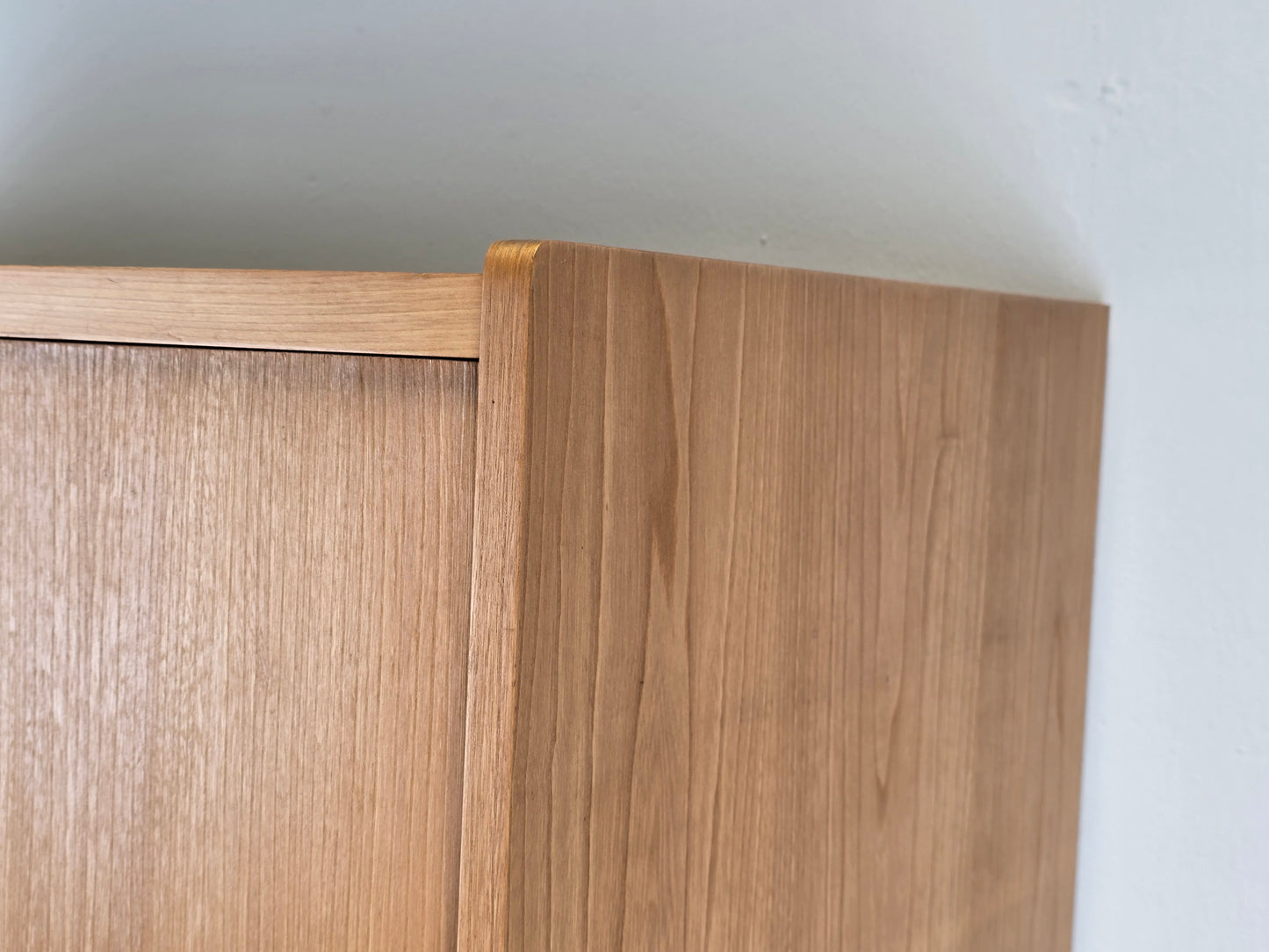 VINTAGE KLEIDERSCHRANK holz schrank rüster 1960er mid century