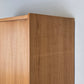 VINTAGE KLEIDERSCHRANK holz schrank rüster 1960er mid century
